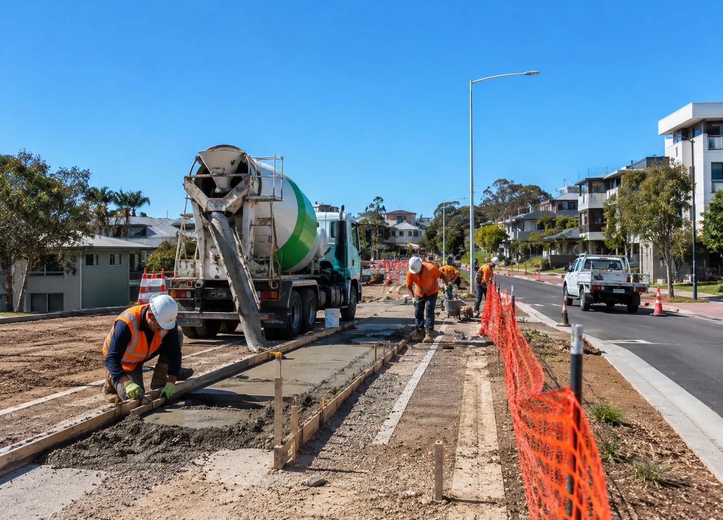 Concrete Works representing Civil Infrastructure