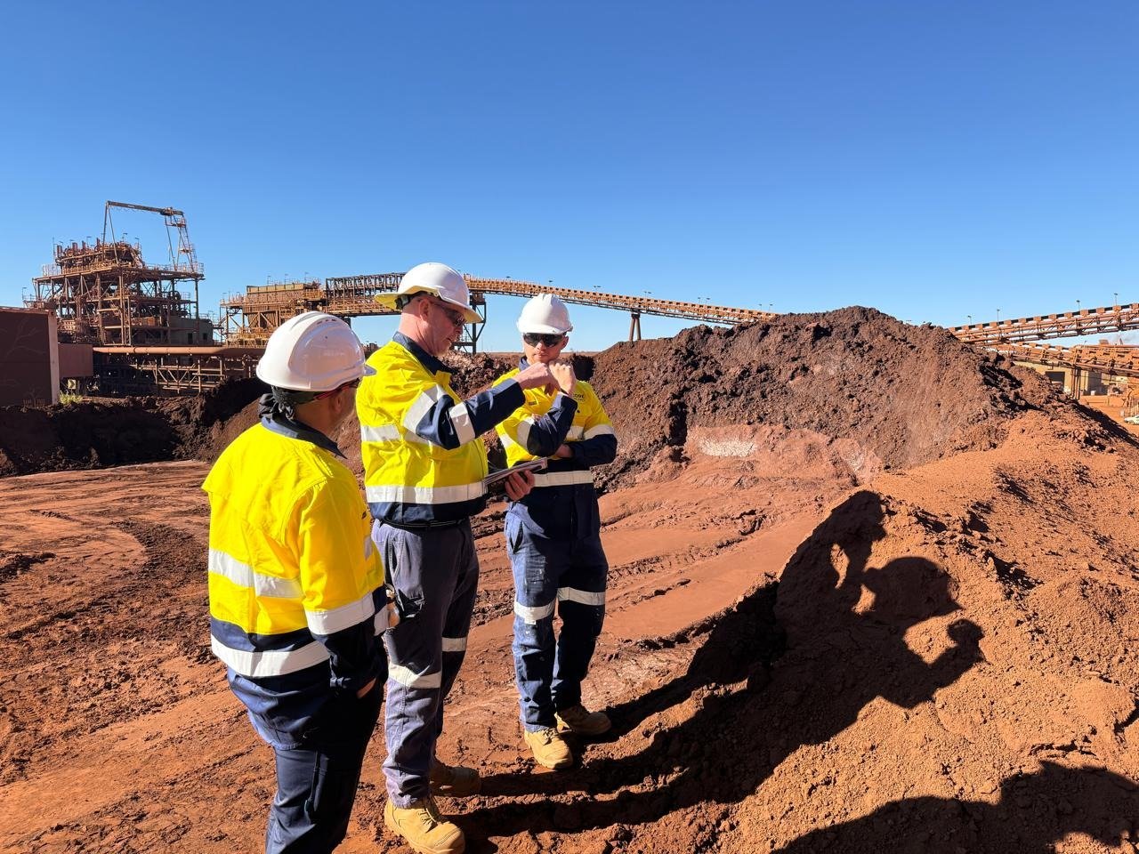 Core Civil Mining team measuring a construction project